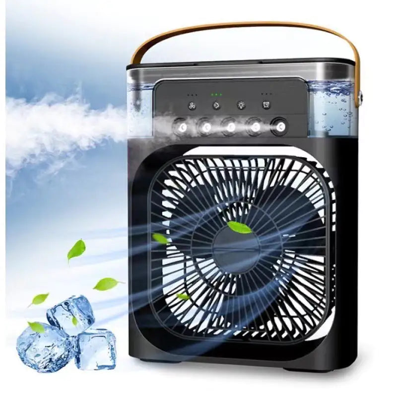 Portable 3-in-1 Air Cooler Fan – Mini AC for Room, Office & Car | Fast Cooling + Humidifier |